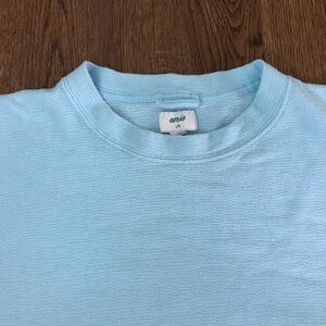 AERIE oversized Powder Blue Sweatshirt LARGE